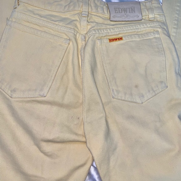 ๐ Vintage Yellow Edwin Jeans ๐ - Picture 6 of 6